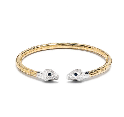 18kt yellow gold Nobile sapphire bracelet